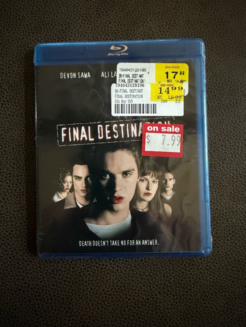 Final Destination (Blu-ray) 2000 Horror Movie — Brand New Factory Sealed